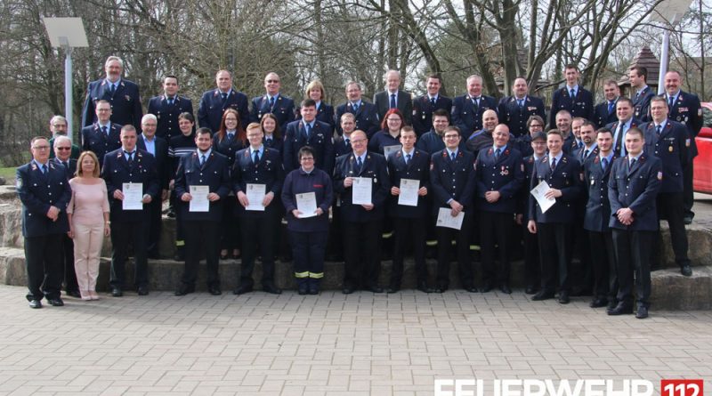 Gruppenfoto "Hauptversammlung der Feuerwehr Völklingen" (Foto: FFW VKL)
