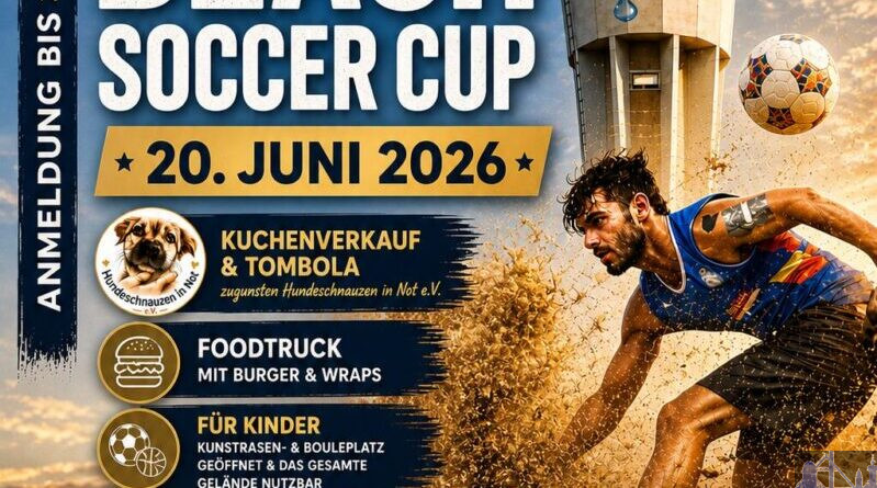 Karlsberg Beachsoccer-Turnier am Wasserturm