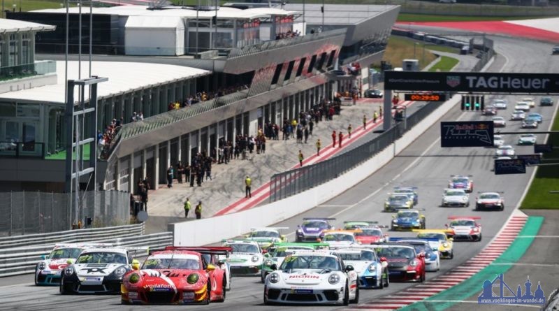 Start zum Porsche Super Sports Cup auf dem Red Bull Ring in Österreich - Foto: Porsche