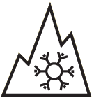 Das Alpine-Symbol - ab 1. Januar gekaufte Winterreifen müssen dieses Symboltragen um zulässig zu sein. (Grafik: gemeinfrei)