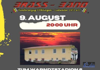 Sommernachtsklänge – Open-Air-Konzert der Brass Band Ludweiler
