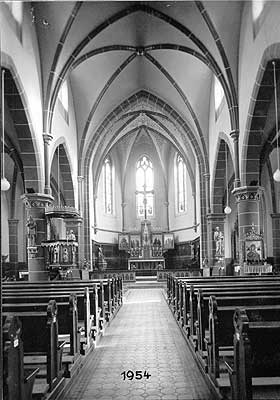 St. Josef; 1954 (Bild: Stadt Völklingen).