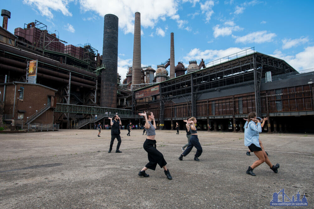 Staatstheater goes Völklinger Hütte: Der Theater-Parcours, Sommer 2020 Copyright Foto: Oliver Dietze / Weltkulturerbe Völklinger Hütte