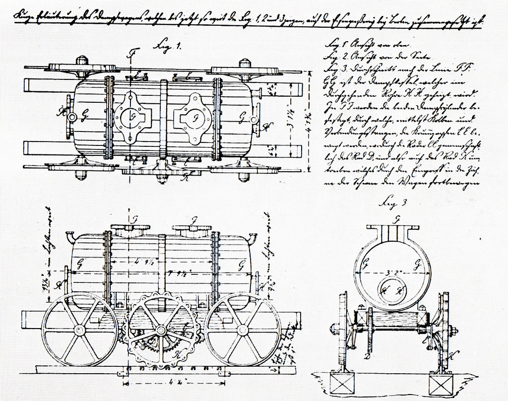 Carl Ludwig Althans (1788-1864) - Hermann Maey / Erhard Born: Lokomotiven der alten deutschen Staats- und Privatbahnen. (Quelle: Steiger Verlag; Gemeinfrei)