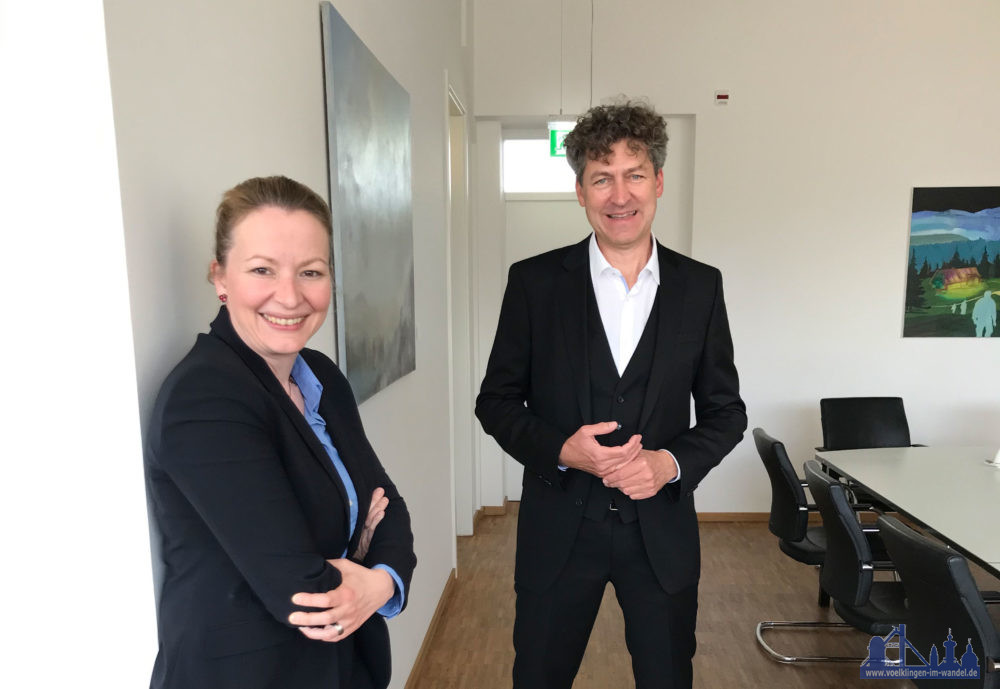 © MBK, Ministerin Christine Streichert-Clivot mit Dr. Ralf Beil.