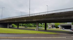 B51: Diese Brücke ist in einem schlechteren Zustand als die Fechinger Talbrücke! (Foto: Hell)