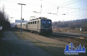 Bahnhof Hostenbach 1992 © Jörg Klawitter