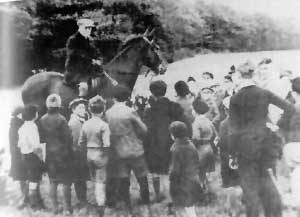 Hermann Röchling zu Pferd - Quelle: Die Gründerfamilie Röchling