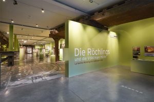 Die Ausstellung "Die Röchlings und die Völklinger Hütte" in der Erzhalle des Weltkulturerbes Völklinger Hütte Copyright: Weltkulturerbe Völklinger Hütte/Hans-Georg Merkel 