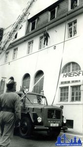 Diese DL 30 von Magirus-Deutz ersetzte die alte DL 22 und war bis 1992 in Völklingen Mitte im Dienst.