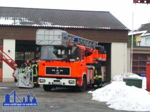 Ersatzdrehleiter-Fahrzeug in Völklingen