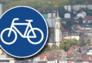 Symbolbild "Fahrradweg" (Hell)