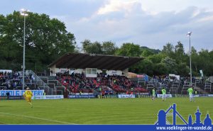 Nur rund 1600 Zuschauer wollten das Saarderby zwischen dem FCS und Homburg sehen (Foto: Hell)