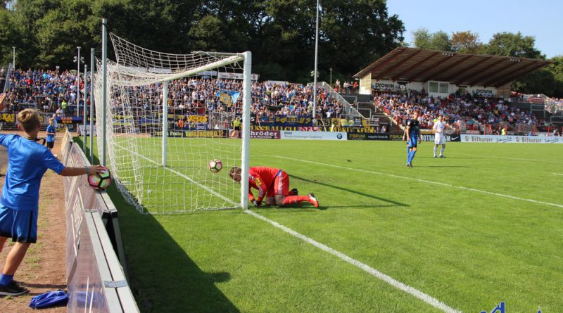 Entweder ging der Ball nicht dahin wo er hin sollte...