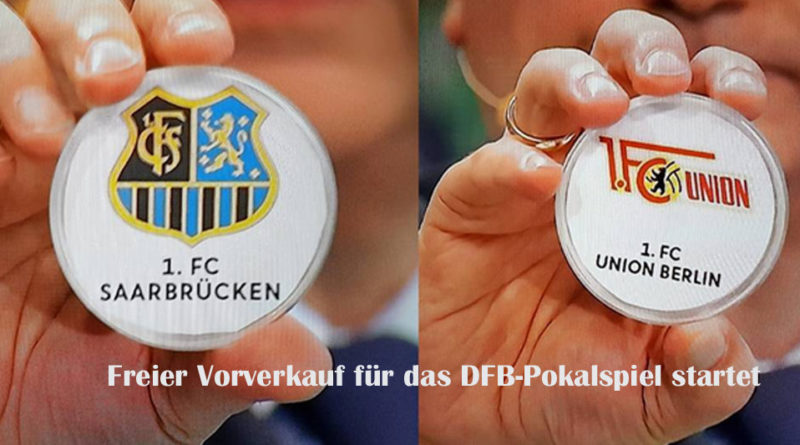 In der 1. Runde des DFB-Pokals trifft der 1. FC Saarbrücken in Völklingen auf den 1. FC Union Berlin