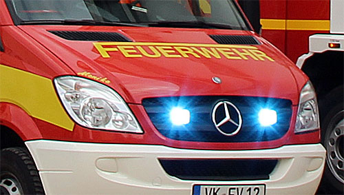 Feuerwehr im Einsatz (Symbolfoto: Hell)