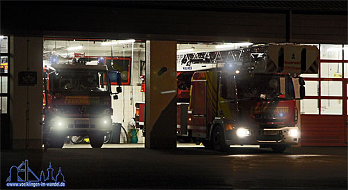 Feuerwehr im Einsatz (Symbolfoto: Hell)