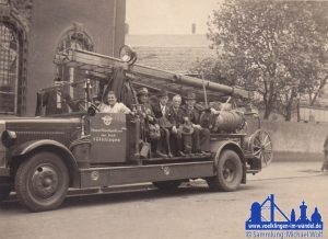Ein Fahrzeug der Feuerlöschpolizei der Stadt Völklingen © Michael Wolf