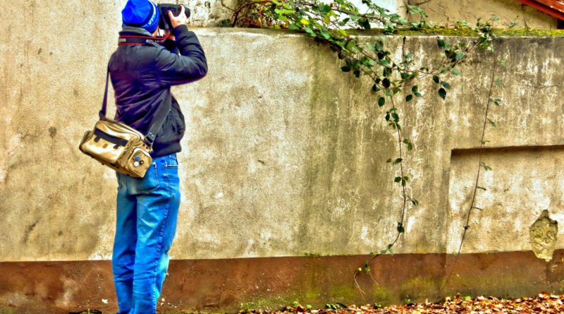 Fotogafieren ist eine Leidenschaft - hier kommt es weniger auf das Material, sondern auf der kreative Auge an. (Foto: Winfried Hoffmann)