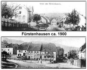 Fürstenhausen um 1900