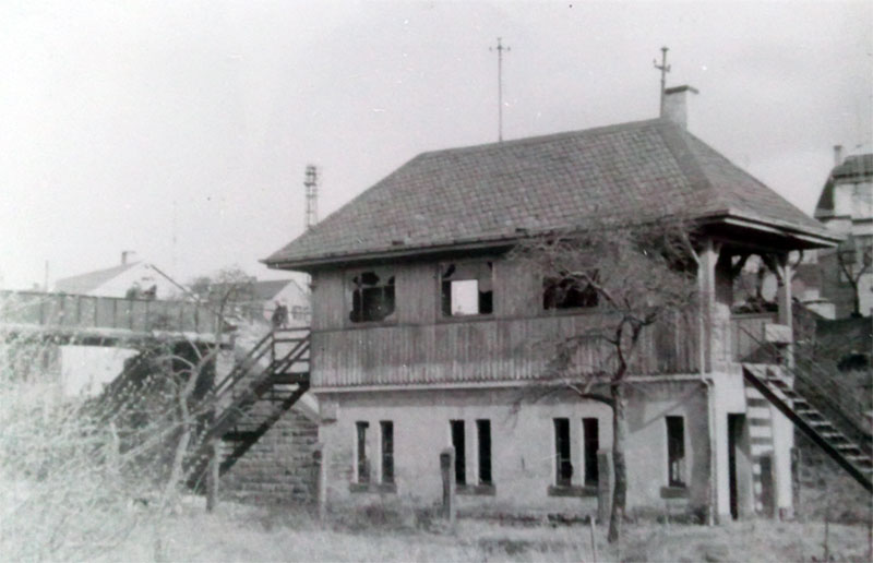 Gebäude am Haltepunkt Heidstock (ab 1936) © Stadt Völklingen