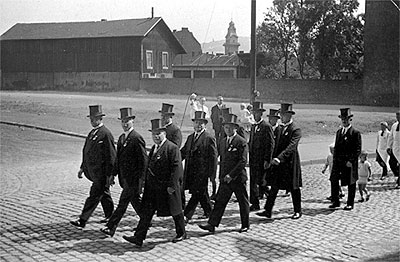 Handwerker-Woche in Völklingen am 18-09-1933 (Foto: v.d.Eltz)