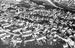 Luftbild des Heidstocks 1970 (Stadtarchiv)