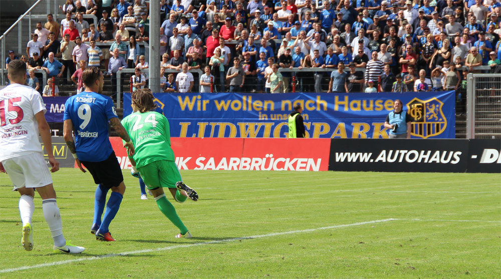 Die FCS-Fans haben Heimweh (Foto: Hell)