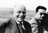 Hermann Röchling und sein einziger Sohn um 1940: Karl Theodor Röchling - Quelle: Die Gründerfamilie Röchling