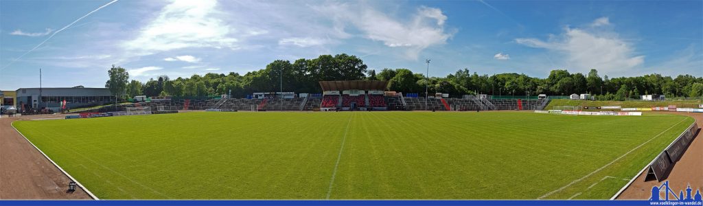 Das Hermann-Neuberger-Stadion im Mai 2016 (Foto: Hell)