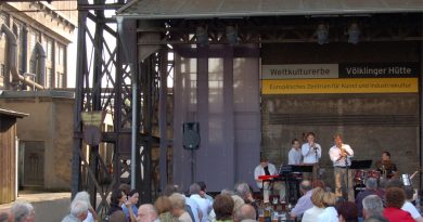 Groove, Electro, Improvisation: BLANKX spielen im Weltkulturerbe Völklinger Hütte Der "Völklinger Hütten Jazz" im Weltkulturerbe Völklinger Hütte Copyright: Weltkulturerbe Völklinger Hütte/Karl Heinrich Veith