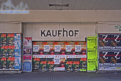 Von Kaufhof blieben in Völklingen nur ruinen über (Foto: Hell)