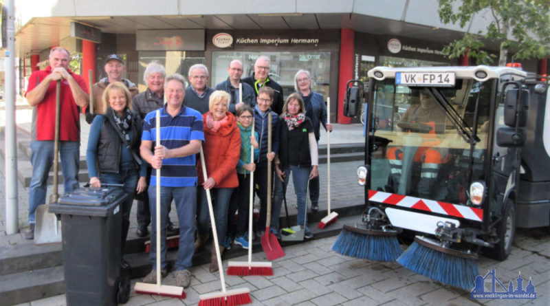 Kehraktion in der Innenstadt (Foto: BMG)