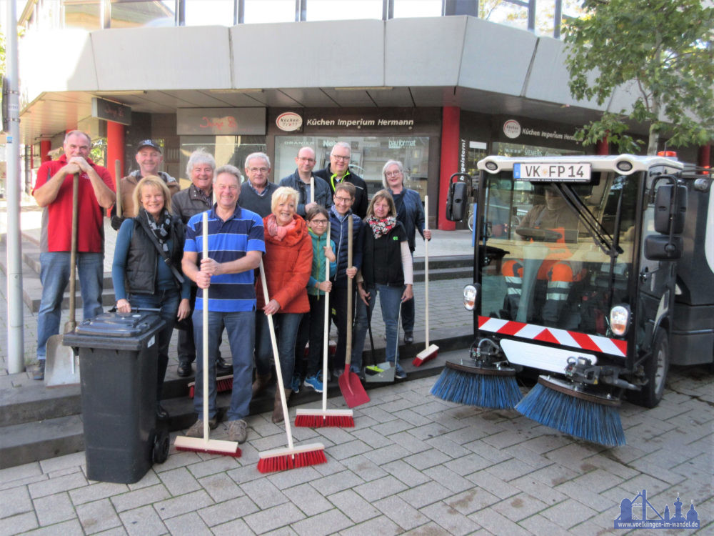 Kehraktion in der Innenstadt (Foto: BMG)