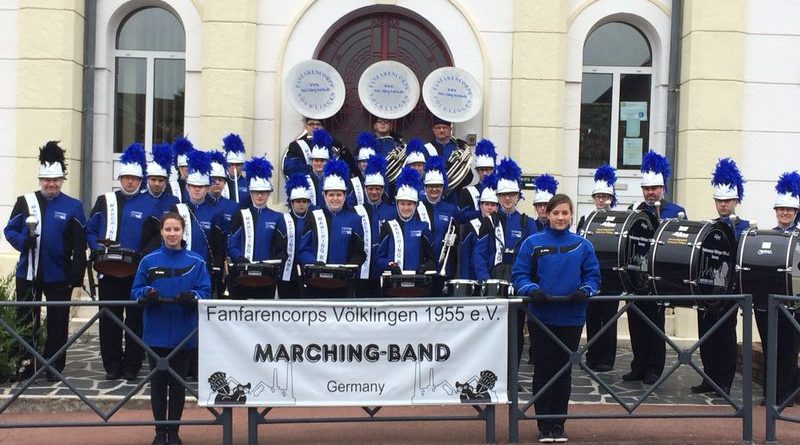 Auch in Frankreich unterwegs: Die Marching Band Völklingen (Foto: Verein)