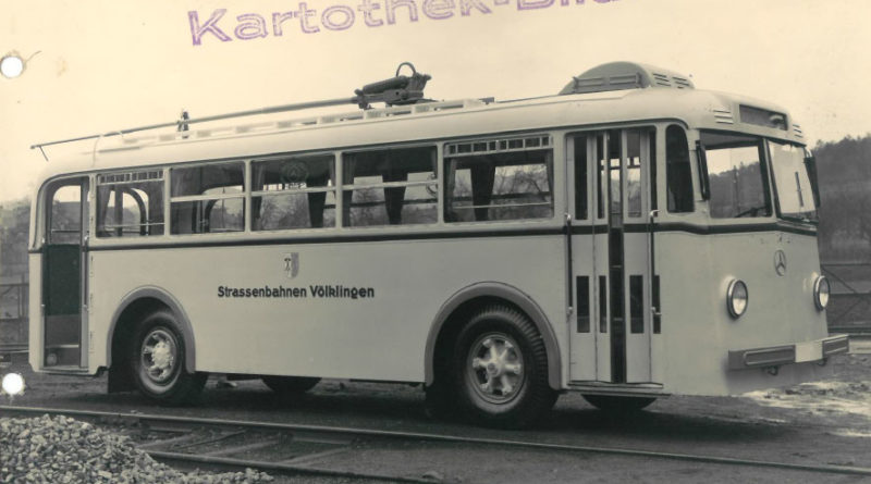 Rätselhafter OBus: Ob dieser O 6000 jemals nach Völklingen kam ist fraglich. (Quelle: Mercedes-Benz Classic Archive)