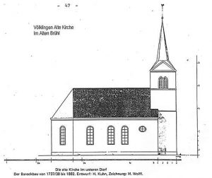 Seitenansicht dieser Bauphase