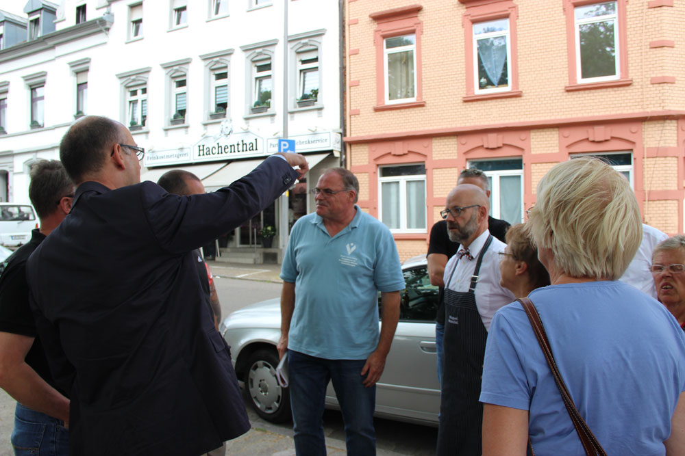 Eindrücke vom Rundgang am 11.07.2016 (Foto: Hell)