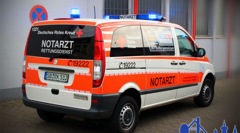 Notarztfahrzeug des DRK (Symbolfoto: Hell)