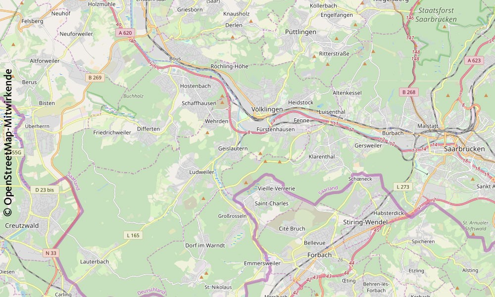 Copyright infos unter: www.openstreetmap.org/copyright