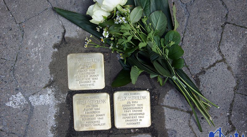 Stolpersteine für die Familie Ostrolenk. © Patric Bies