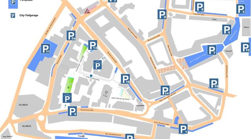 Parken in Völklingen (Grafik: Stadt VKL)