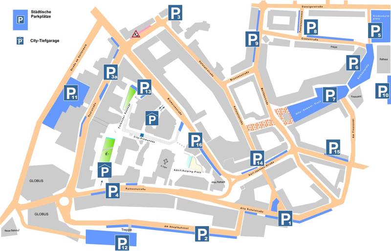 Parken in Völklingen (Grafik: Stadt VKL)