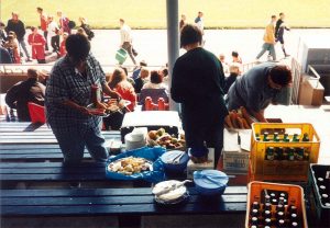 Mitarbeiter-Fußball-Tunier 1997 (Foto: Sammlung Hahn)