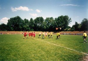Mitarbeiter-Fußball-Tunier 1997 (Foto: Sammlung Hahn)