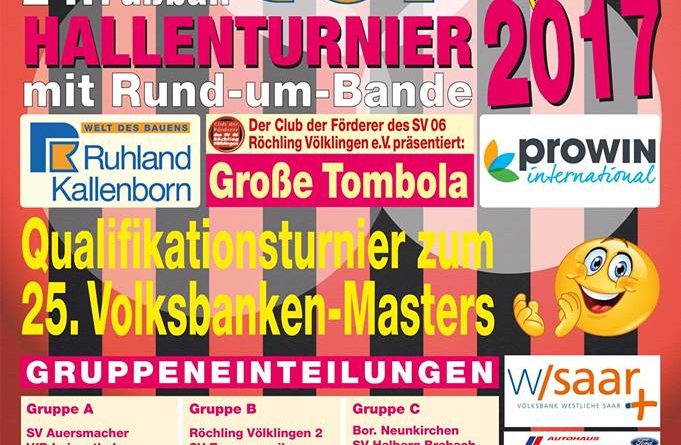 Ruhland-Kallenborn-Cup vom 06.01. - 08.01.2017 in der Hermann-Neuberger-Halle