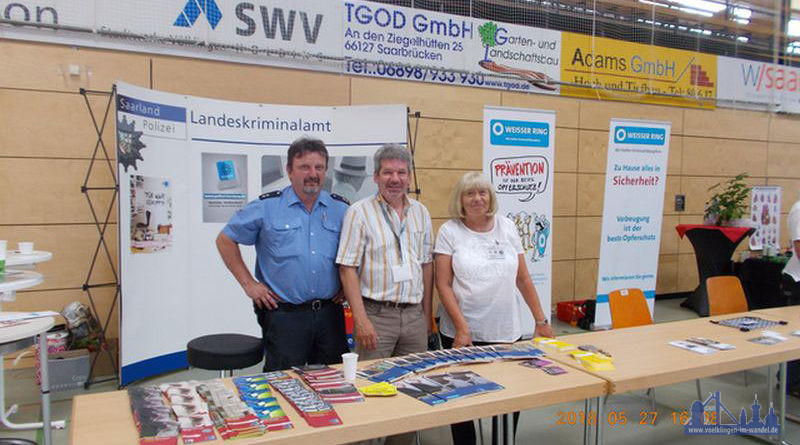 Von rechts nach links: Gabriele Specht, Joachim Fery, Ralf Heib (Foto: PI VKL)
