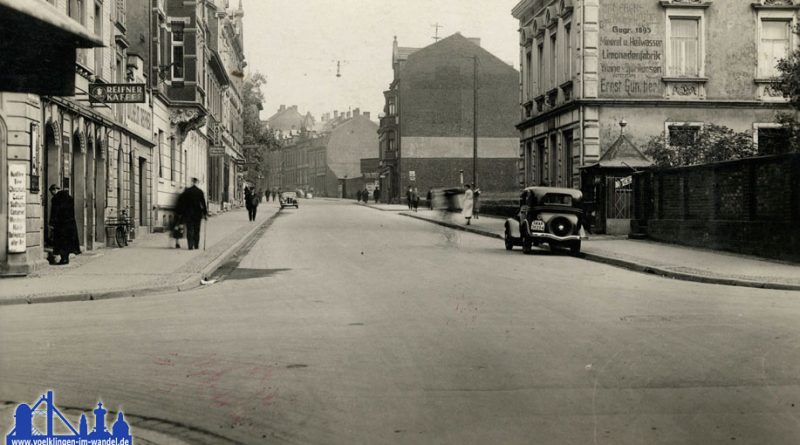 Die Poststraße in den 1930er Jahren © Blien