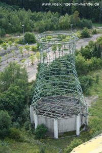 Der Bischhofkühler vom Dach des Gasometers - auch er ist inzwischen abgetragen. (Foto: Hell)