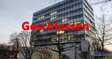 Neues Rathaus wegen präventiver Organisations- und Umbaumaßnahmen kurzfristig geschlossen